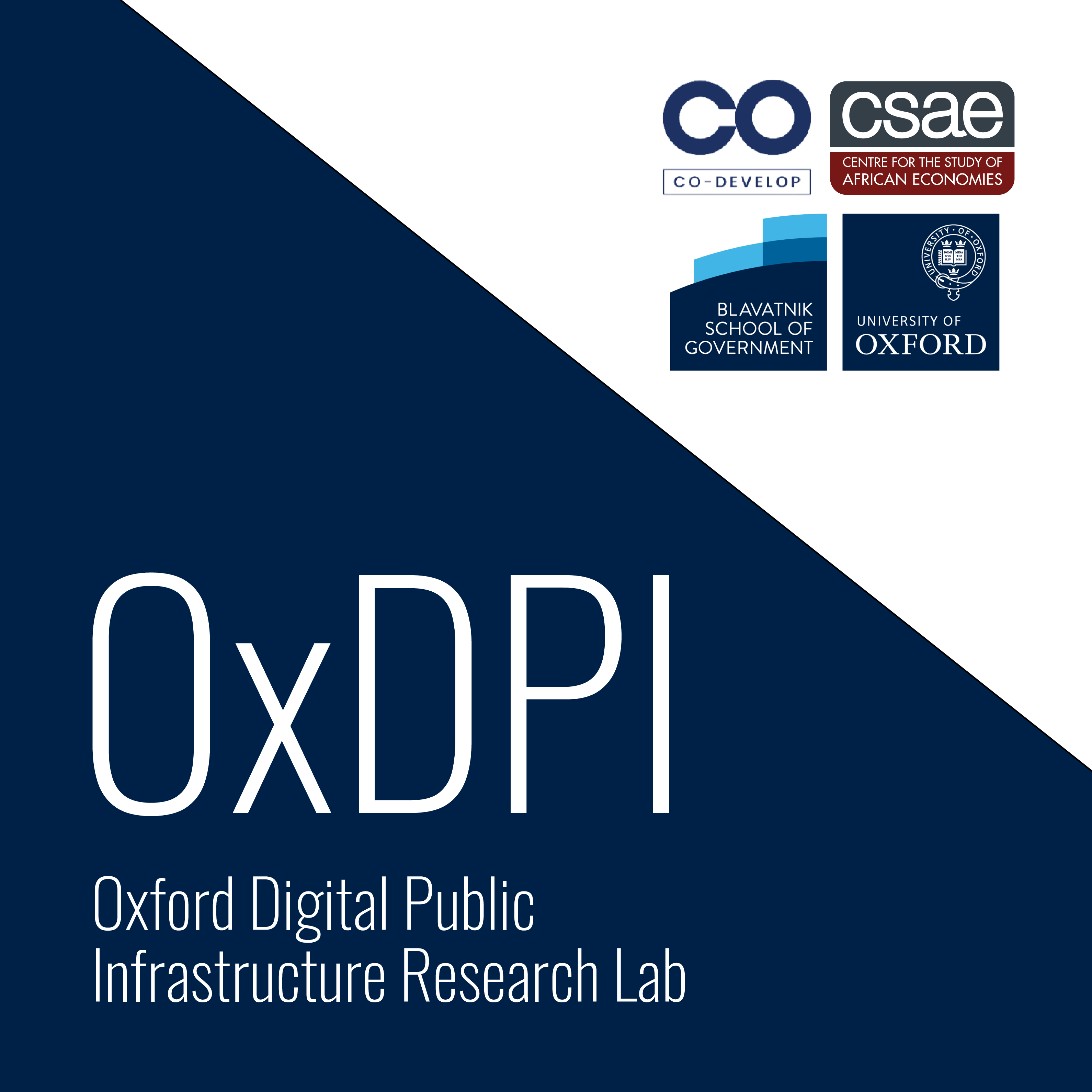 OXFORD DIGITAL PUBLIC INFRASTRUCTURE RESEARCH LAB CENTRE FOR THE