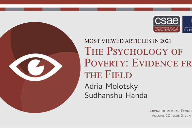The Psychology of Poverty: Evidence from the Field graphic