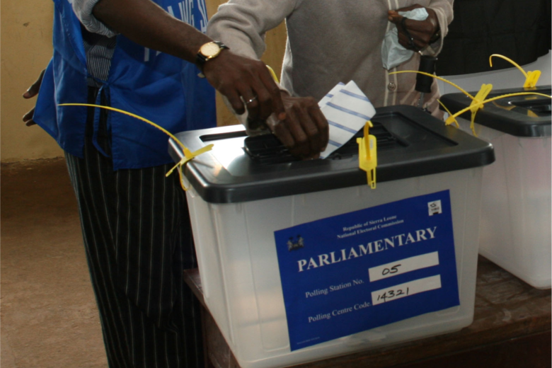 Sierra Leone Ballot Box