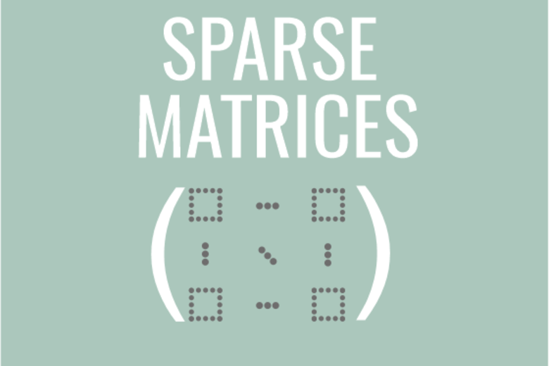 Sparse matrices image