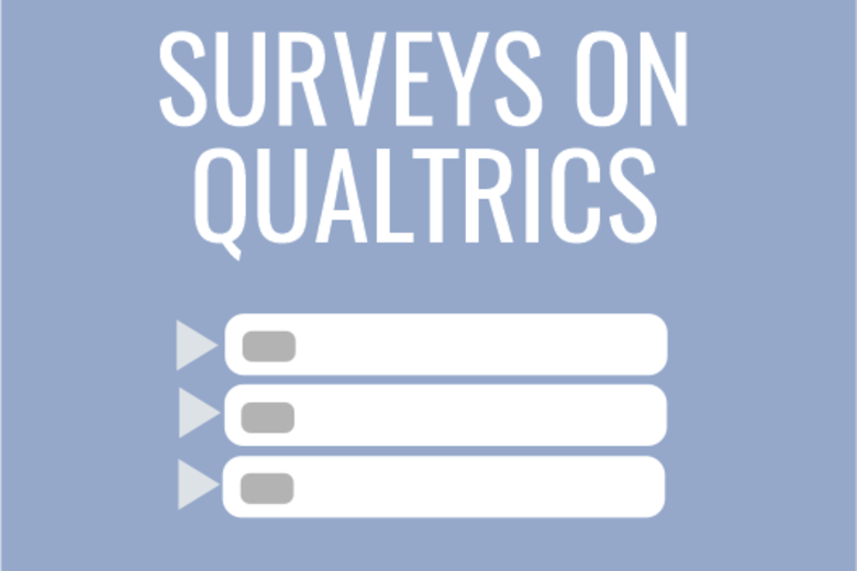 Image of surveys in Qualtrics