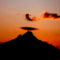 Photograph of a volcano in Virunga National Park