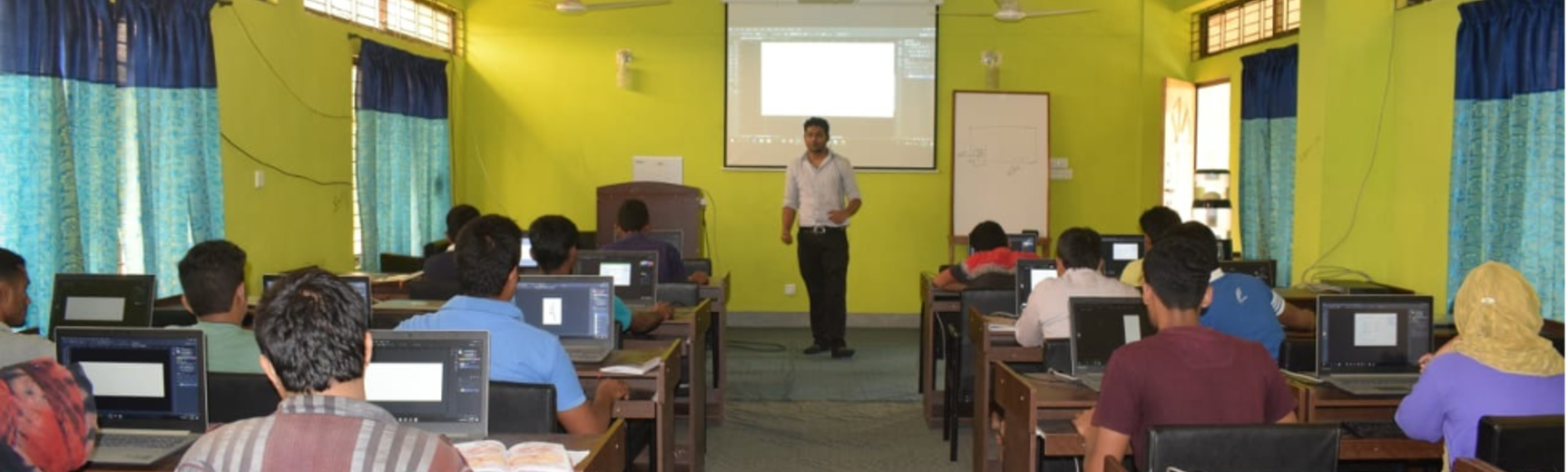 Classroom training in Bangladesh