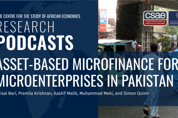 Research Podcast Episode 1 graphic with image from Lahore
