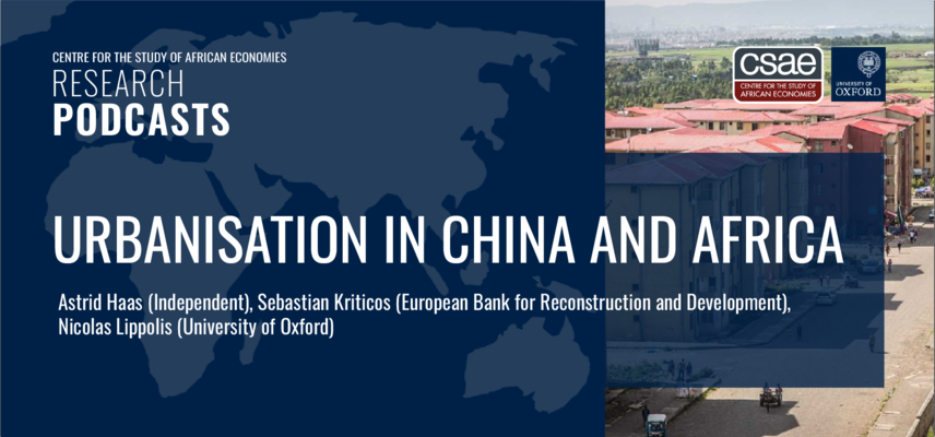 urbanisation in china and africa podcast graphic