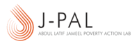 JPAL logo with red swirl