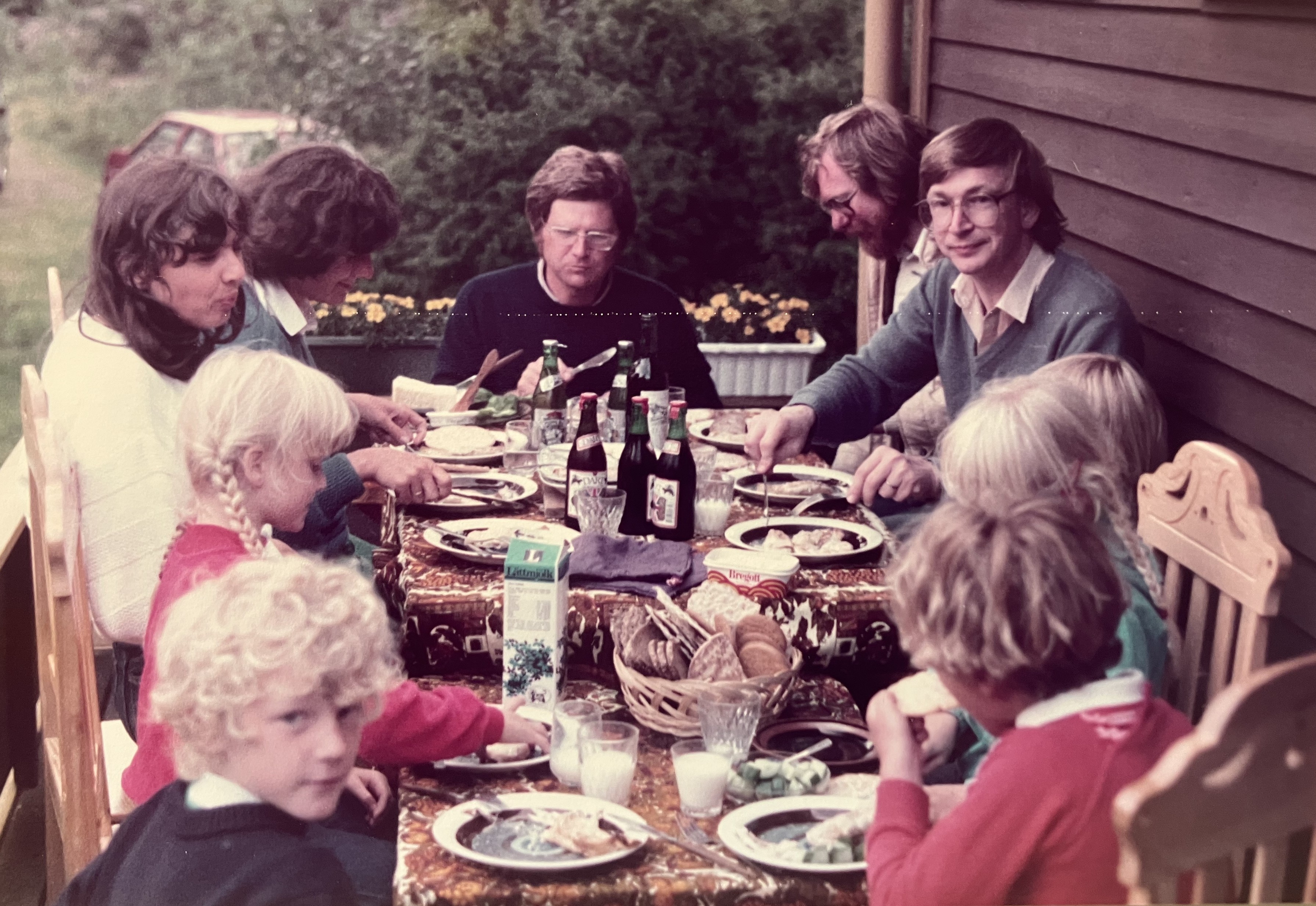 1984 in Sweden, Paul Collier, Jan Willem Gunning, David Bevan and Arne Bigsten and family