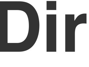 Give Directly logo in green and black
