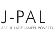 JPAL logo with red swirl