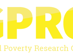 Global Poverty Research Group logo in yellow