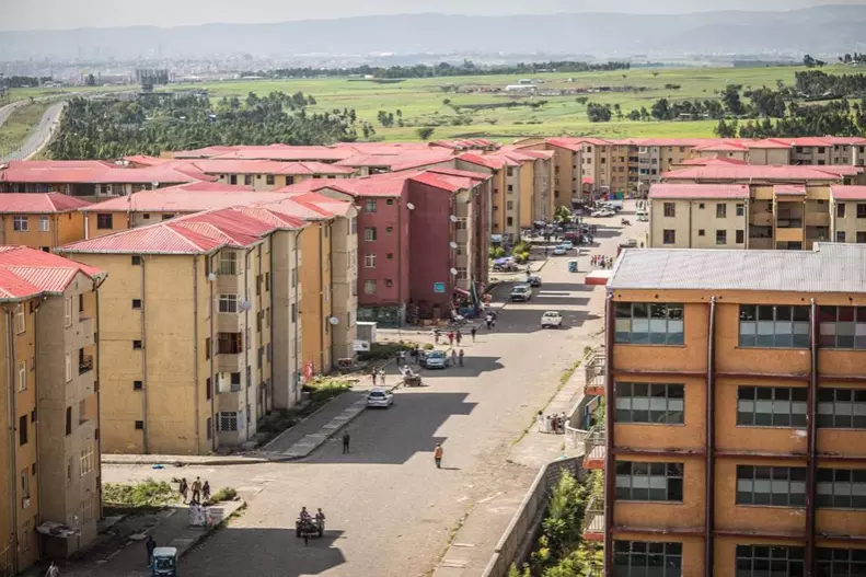 Condominium housing in Addis Ababa, Ethiopia