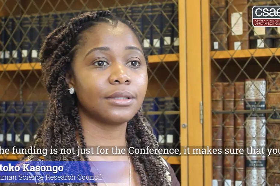 Screenshot from funding video with Atoko Kasongo