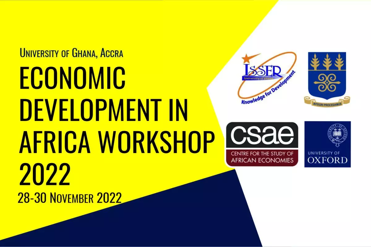 Economic Development in Africa Workshop 2022 Graphic