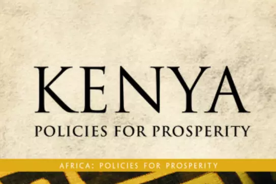 Kenya: Policies for Prosperity front cover