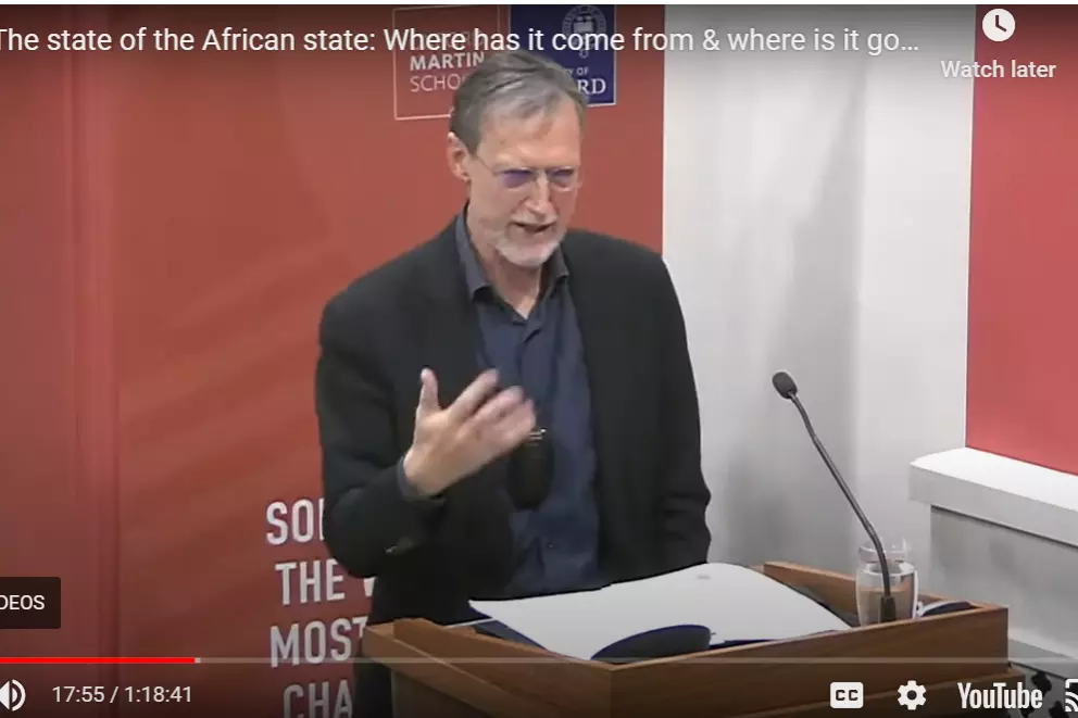 screenshot of YouTube video featuring Nick Westcott