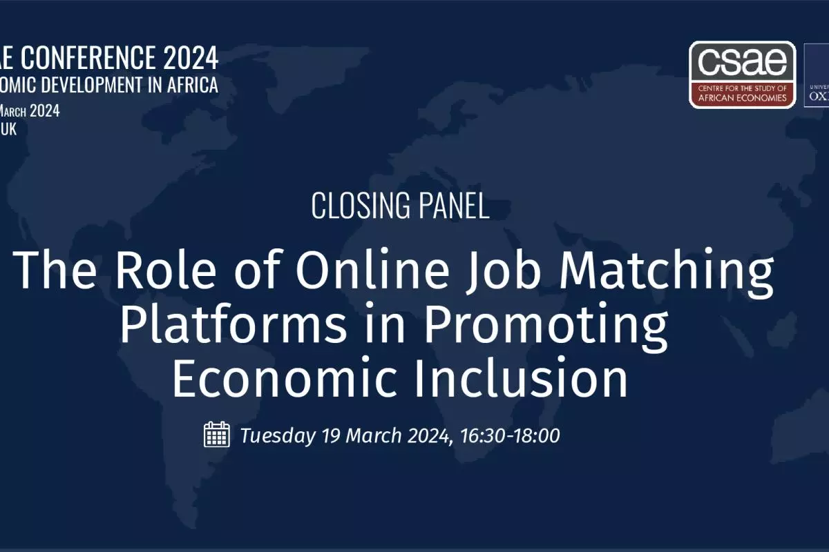 csae conference 2024 closing panel graphic with navy world map background and CSAE logo